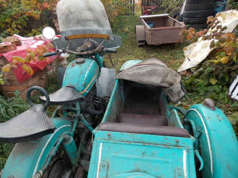 Мотоцикл урал с коляской