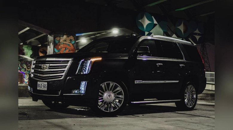 Новый Кадиллак Эскалейд черный