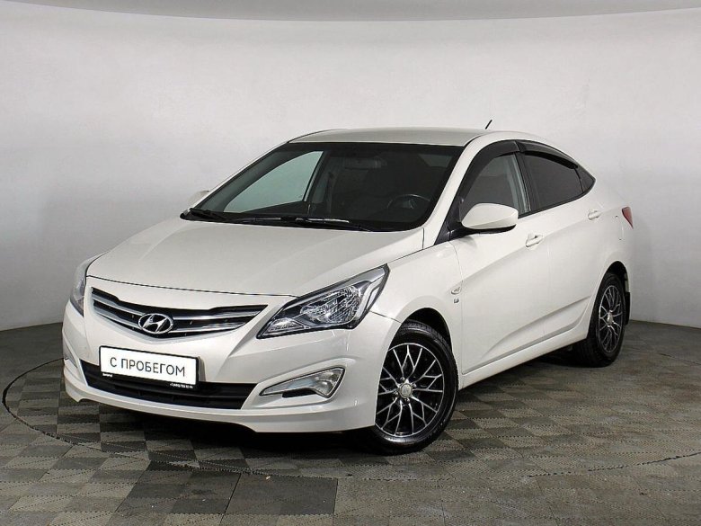 Хендай Солярис 2016 белый