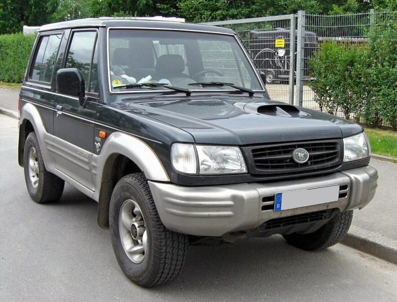 Hyundai galloper 2002