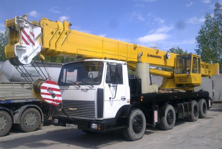 Ивановец автокран