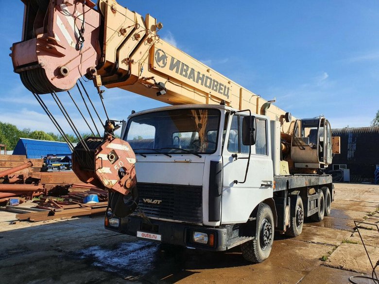 Автокран ивановец