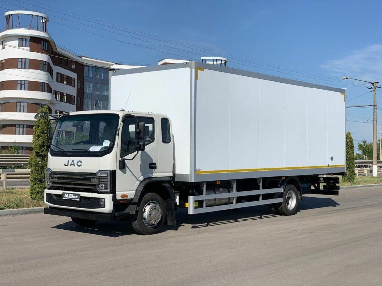 Jac n90 изотермический фургон