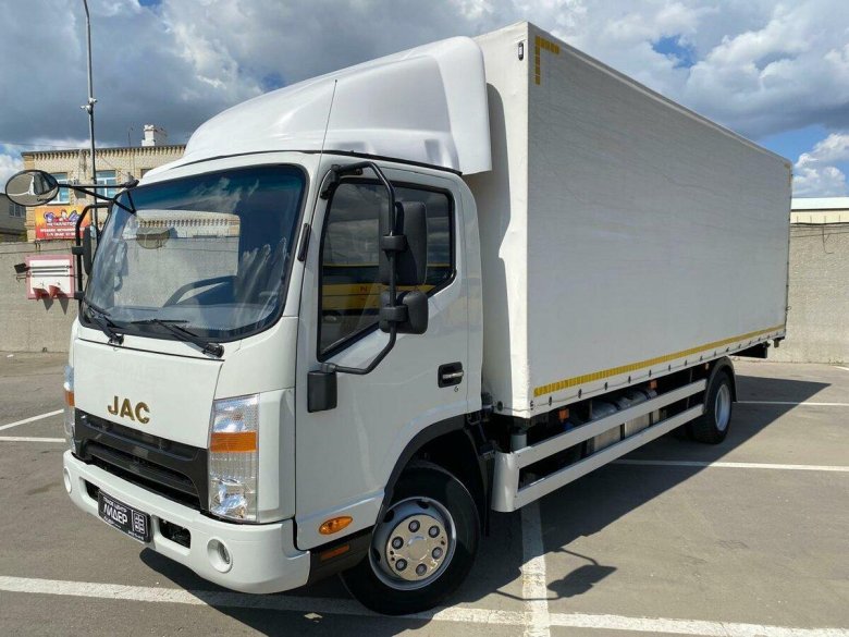 Jac n90 изотермический фургон