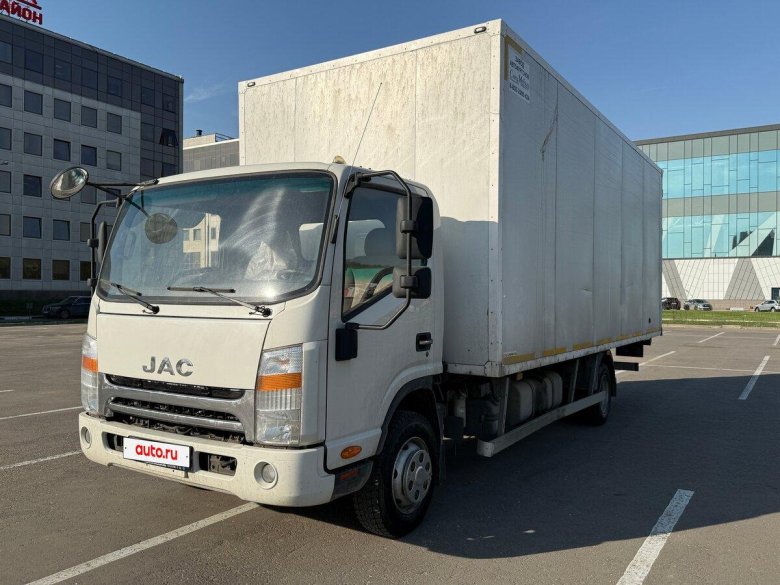 Jac n90 изотермический фургон