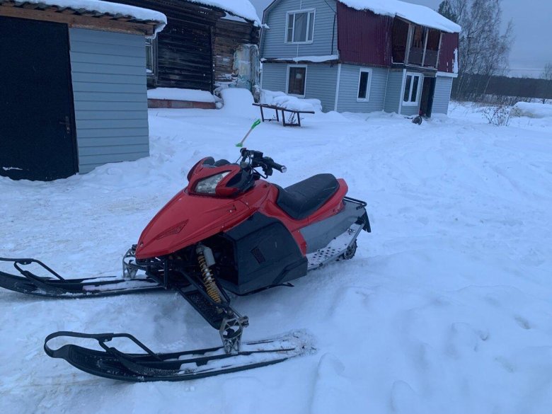 Снегоход Ямаха 2т