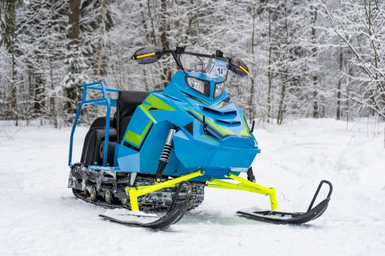 Мини снегоход