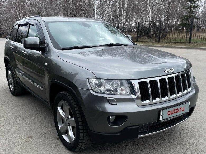 Джип гранд чероки серый
