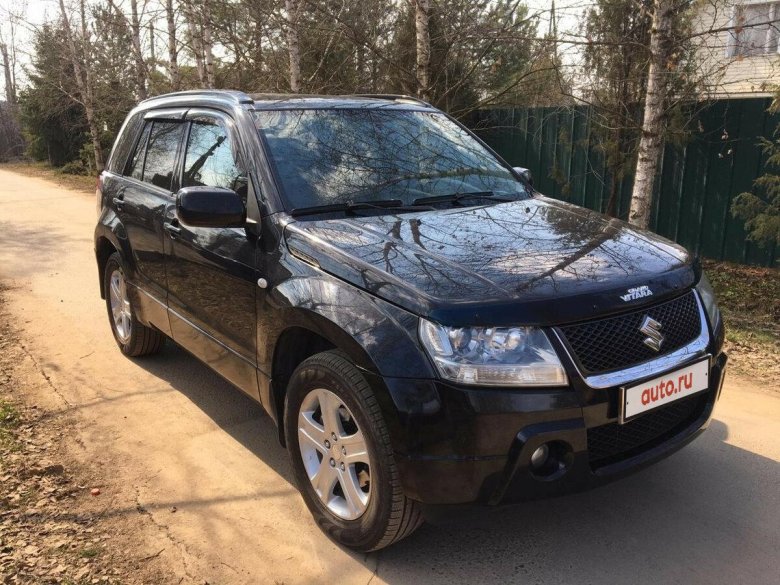 Suzuki Grand Vitara 2008 черная
