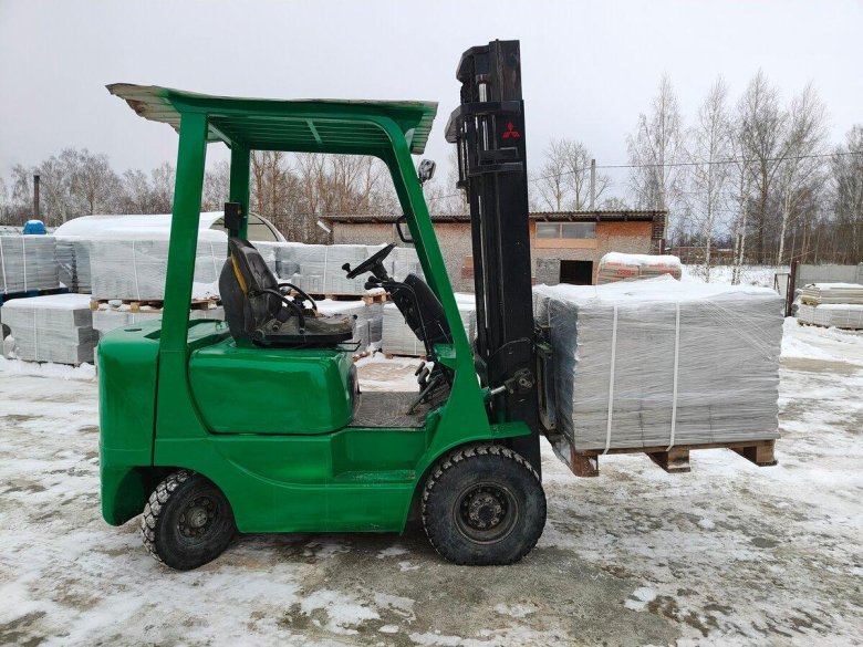 Погрузчик вилочный митсубиси грузоподъемность