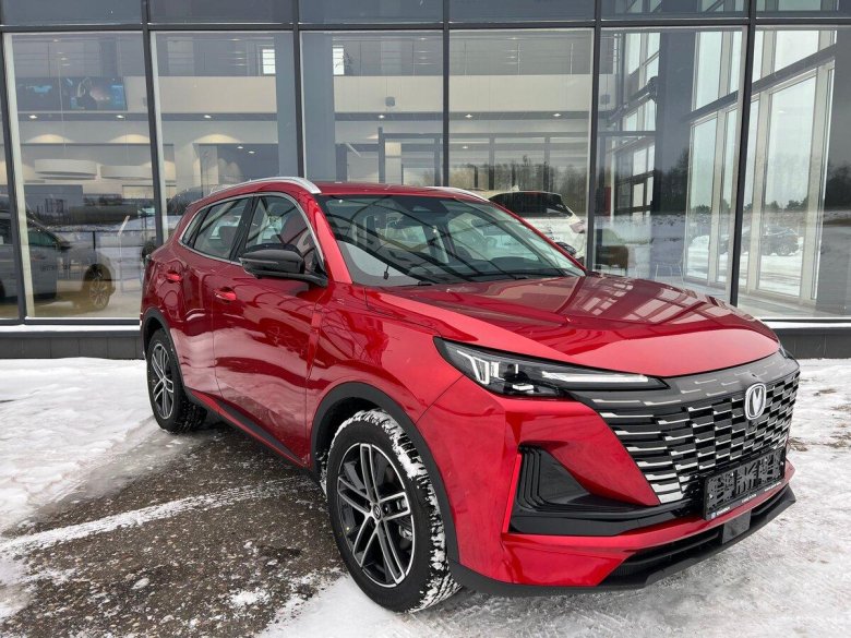 Changan cs55 красный