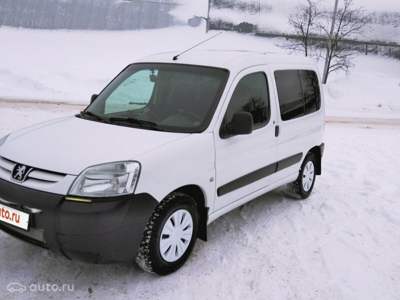 Пежо партнёр ориджин белый