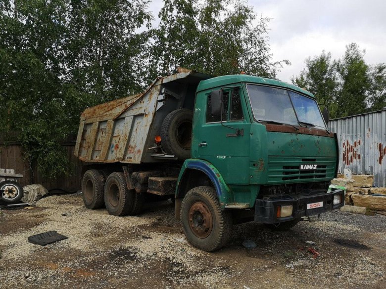 КАМАЗ 65115 зеленый 2000