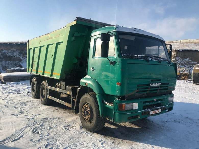 КАМАЗ 6520 зеленый