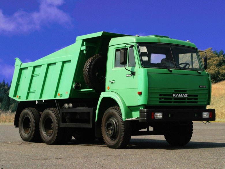 Камаз 65115 самосвал зеленый