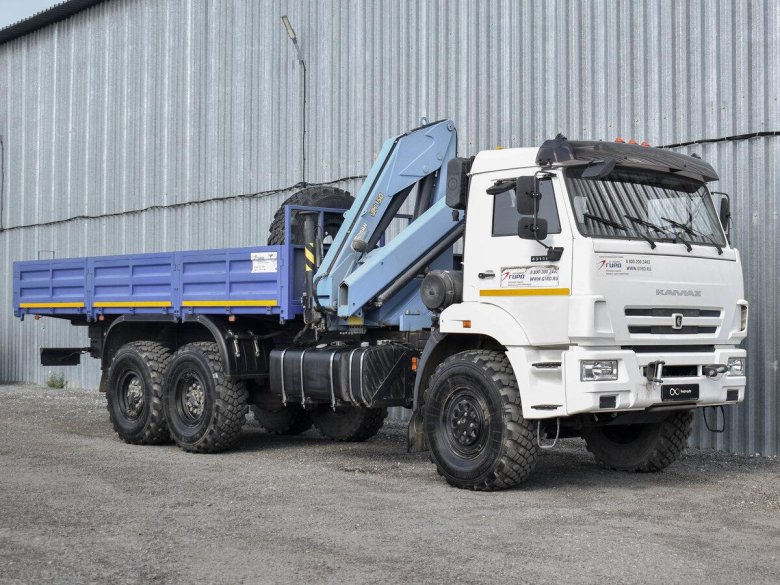 Камаз 43118 бортовой с кму