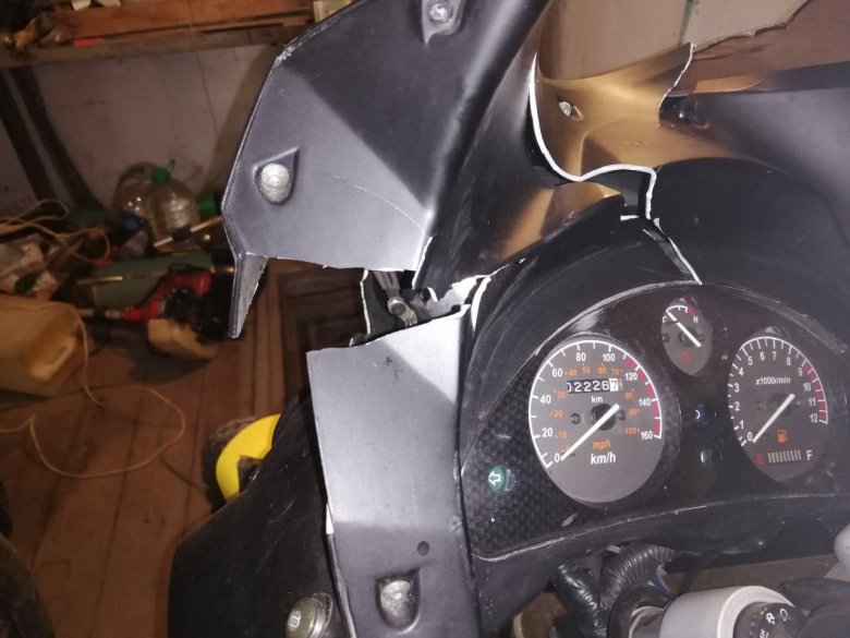 Приборная панель мотоцикла