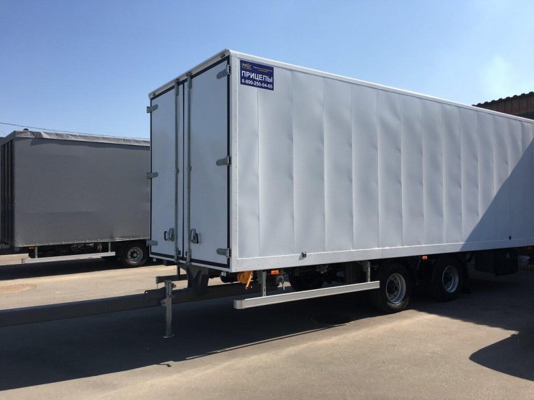 Ипв-9487pf полуприцеп фургон изотермический