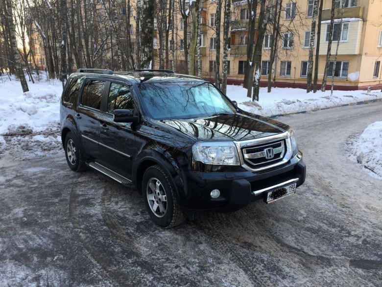 Хонда пилот 2008 черный