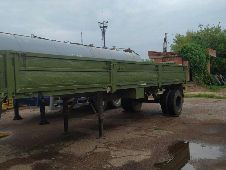Полуприцеп бортовой одаз 93571