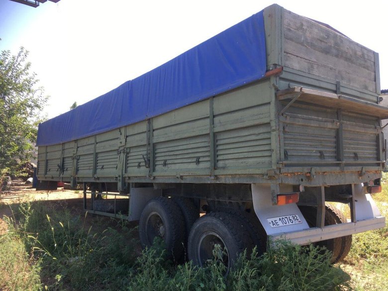 Полуприцеп одаз 9370 зерновоз