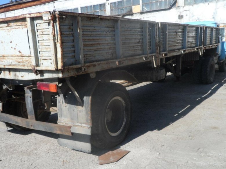 Полуприцеп бортовой ОДАЗ 93571