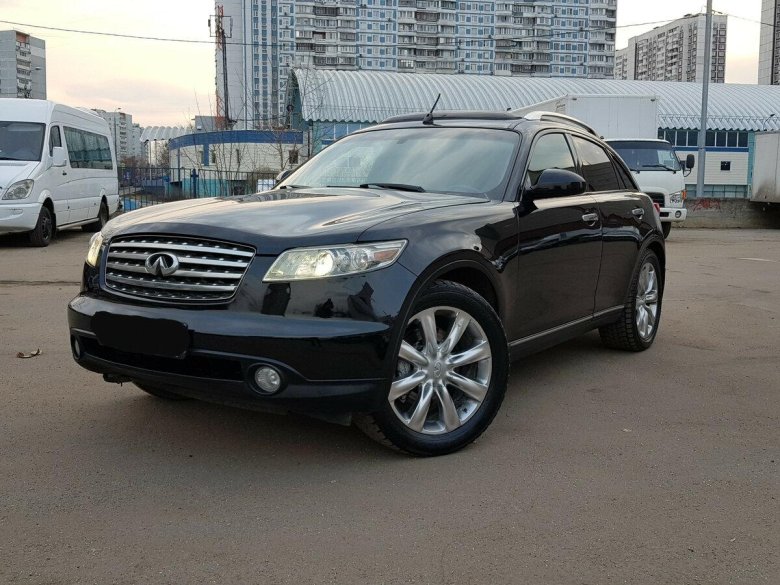 Fx45 Infiniti черный