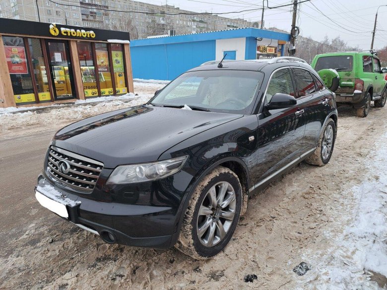 Инфинити фх45 Рестайлинг 2007 двигатель