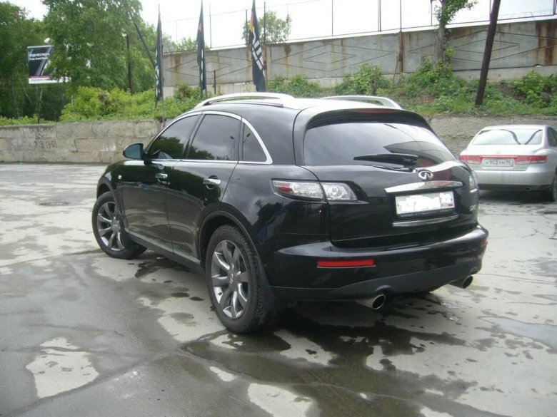 Infiniti fx35 2008 черный