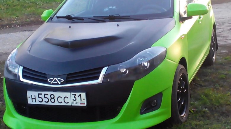 Chery very a13 обвесы