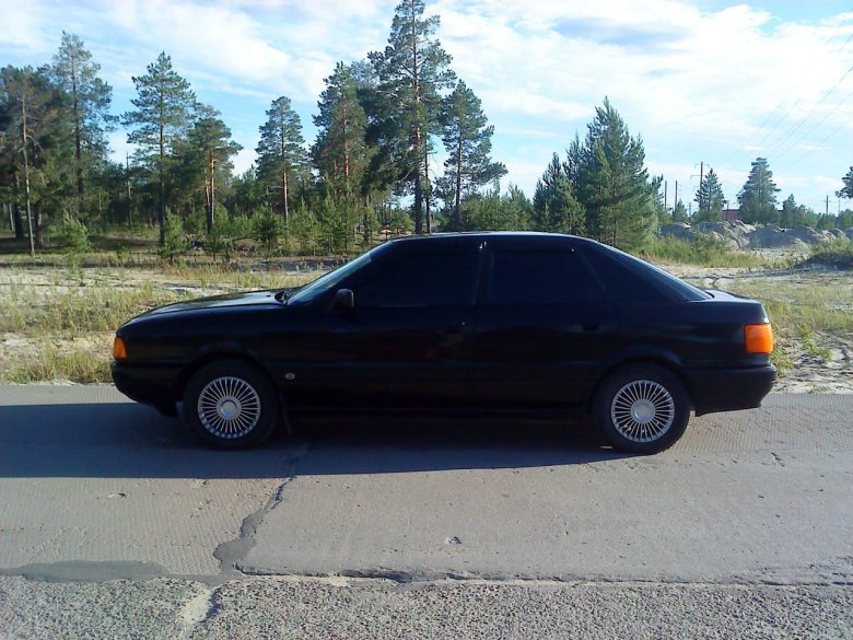 Ауди 80 б3 черная