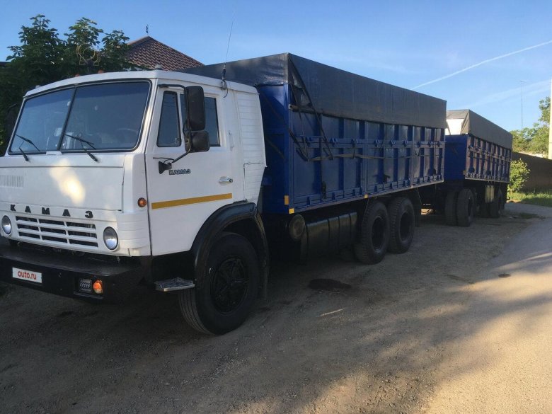 Камаз 5320 бортовой зерновоз