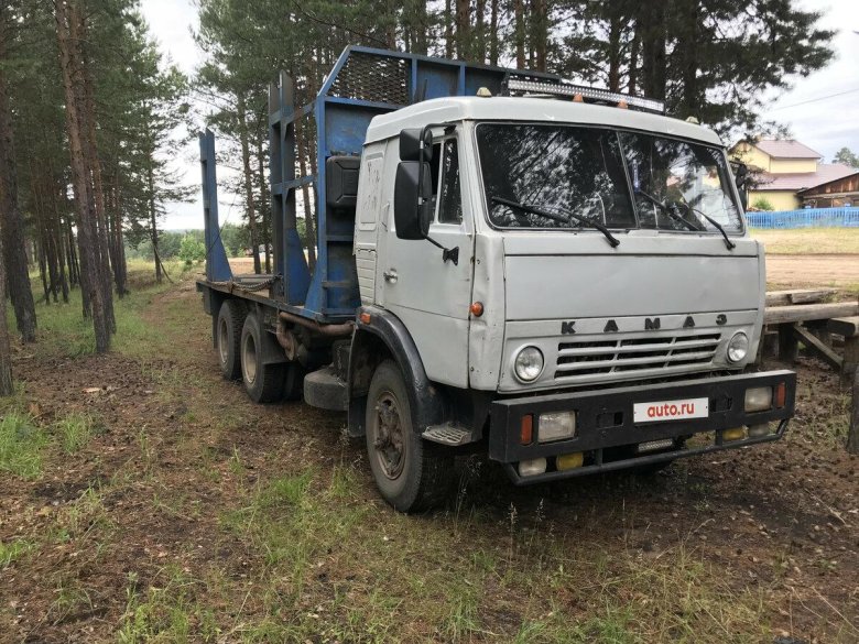 Лесовоз камаз