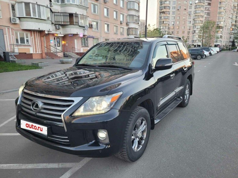 Lexus lx570 2012 black