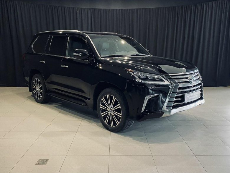 Лексус 570 2021 черный