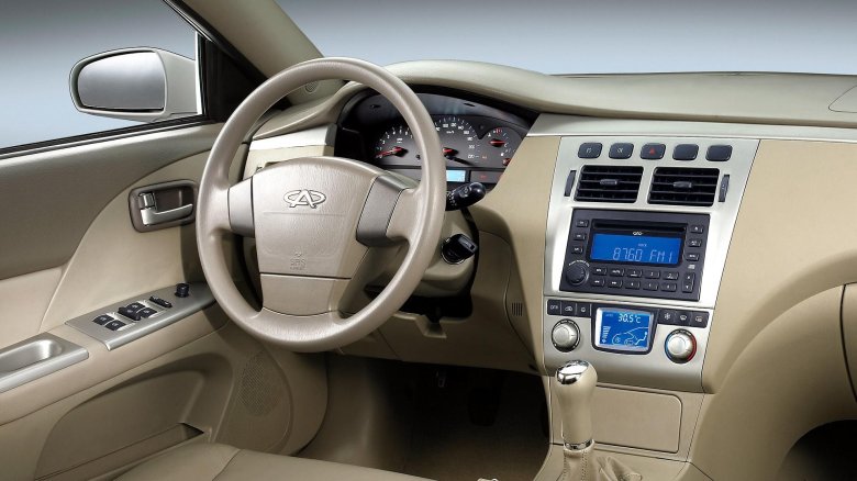 Chery fora 2007 салон