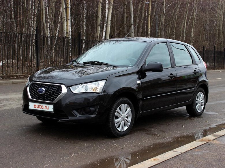 Датсун хэтчбек черный