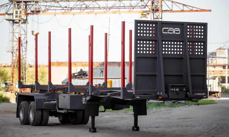 Полуприцеп-сортиментовоз САВ 93182