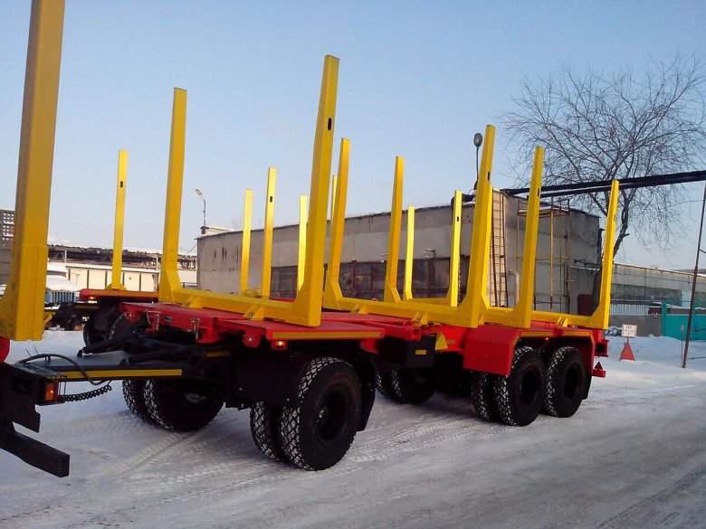 Прицеп сортиментовоз т8307в