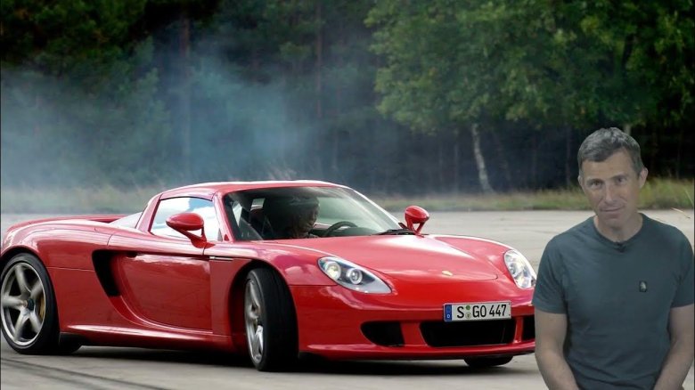 Porsche Carrera gt перед