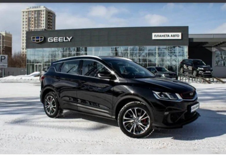 Geely Coolray 2021 черный