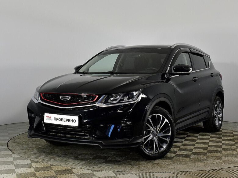 Geely coolray синий