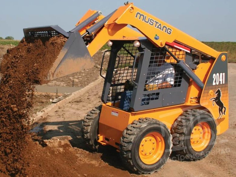 Мини погрузчик мустанг