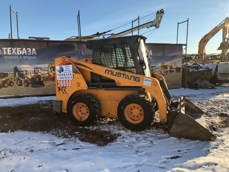 Mustang 2012 мини погрузчик