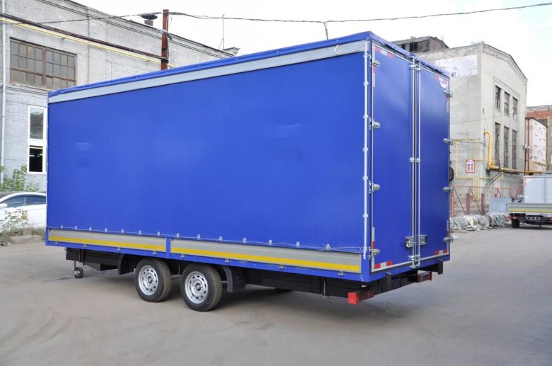 Прицеп для газели двухосный европлатформа