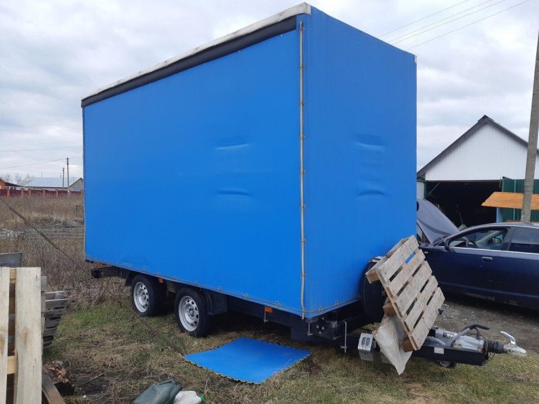 Цельнометаллический прицеп