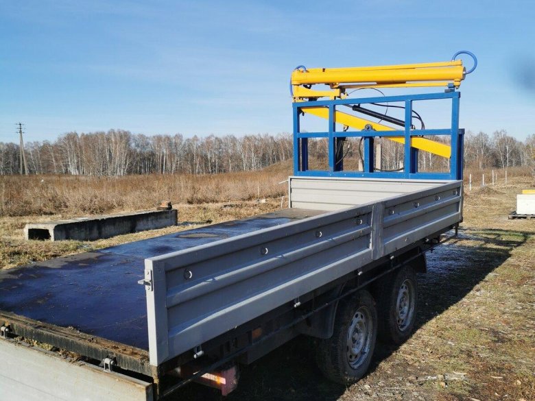Прицеп для перевозки пчел: грузоподъемность: 500 - 600 кг.