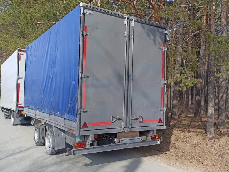 Прицеп для газели двухосный