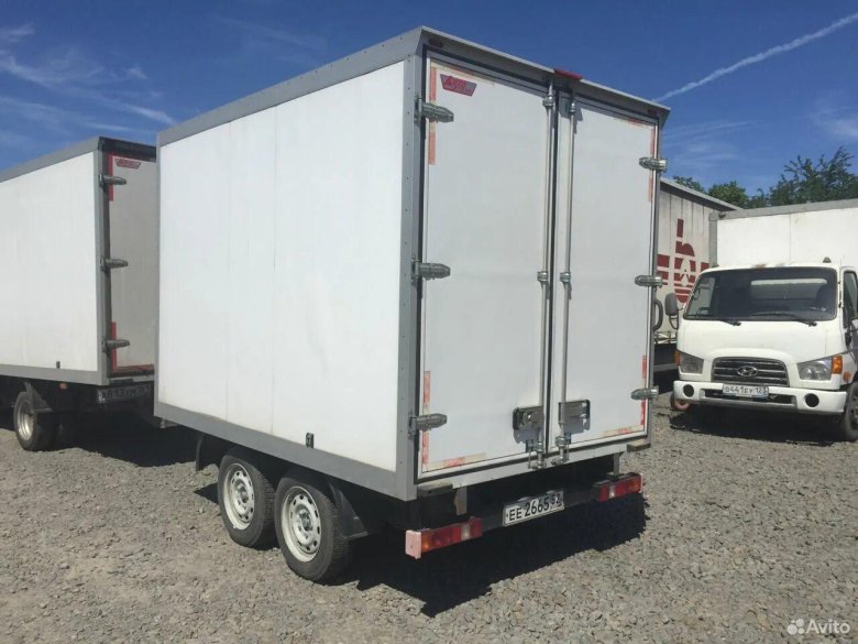 Прицеп изотермический Автомаш 7857g7-0,