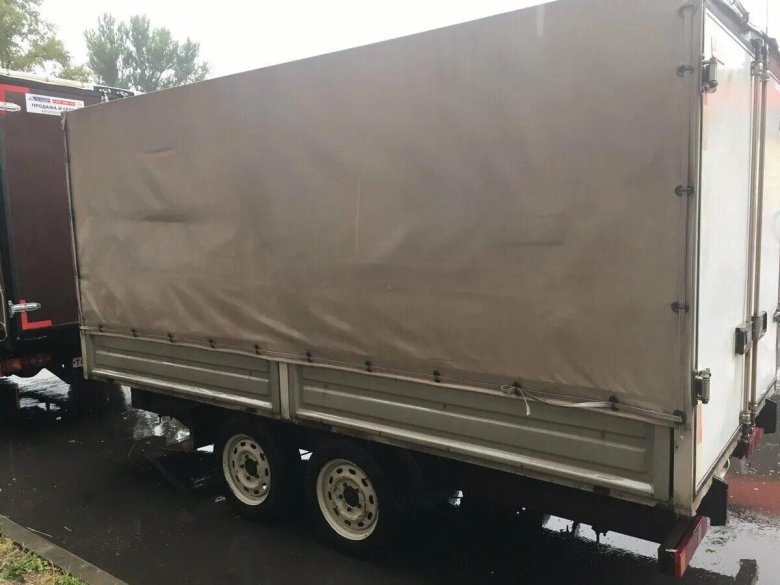 Прицеп Автомаш двухосный 816261 бортовой